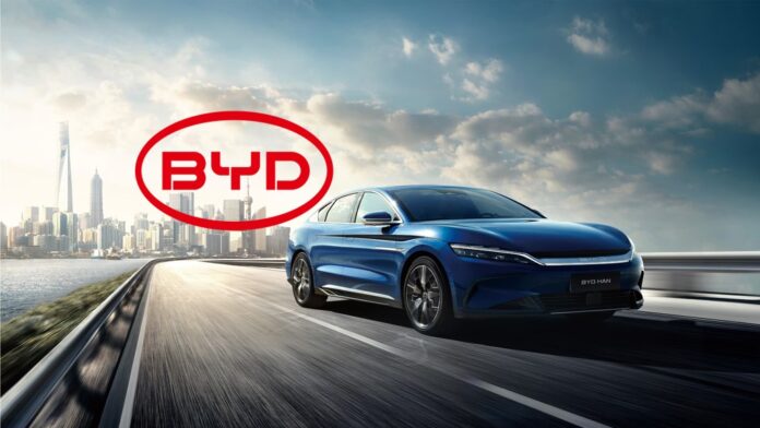 BYD's Sales Contract for Third Straight Month with 5.25% November Decline