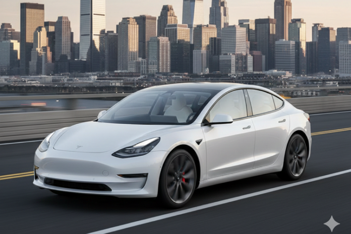 Tesla Launches Cheaper Model 3 in Europe as Sales Slump, Stock Focuses on AI Potential