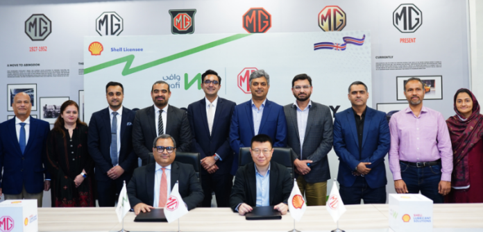 MG JW Automobile Pakistan Pvt. Ltd. Partners with Wafi Energy Pakistan Limited