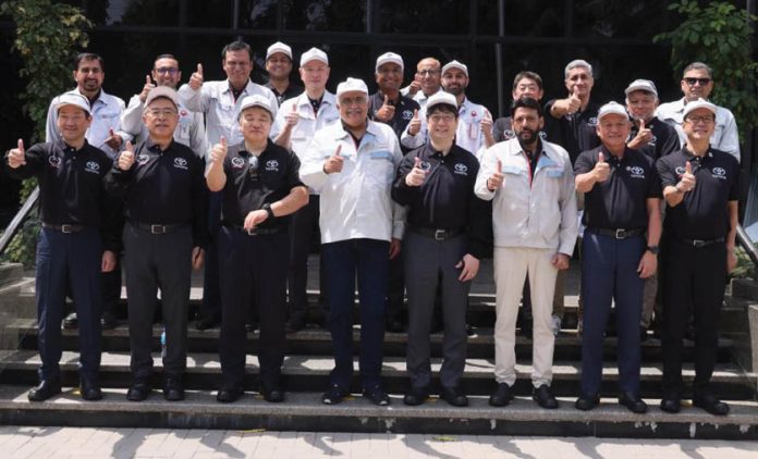 Toyota marks 35 years of manufacturing excellence and industry leadership in Pakistan