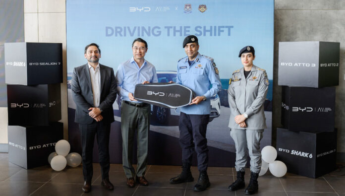 Islamabad Police Departments Mark Milestone in Electric Mobility Adoption with BYD EVs